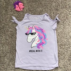 Children’s Place Cold Shoulder Shirt